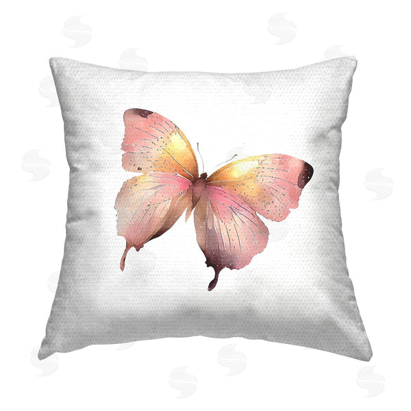 Stupell Industries Birch & Ink | Pink Glam Butterfly Printed Throw Pillow