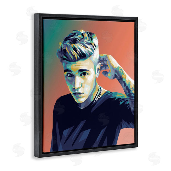 Stupell Industries Birch & Ink | Pop Culture Justin Portrait Wall Art