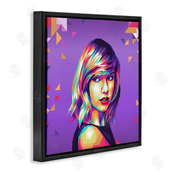 Stupell Industries Birch & Ink | Pop Icon On Purple Wall Art