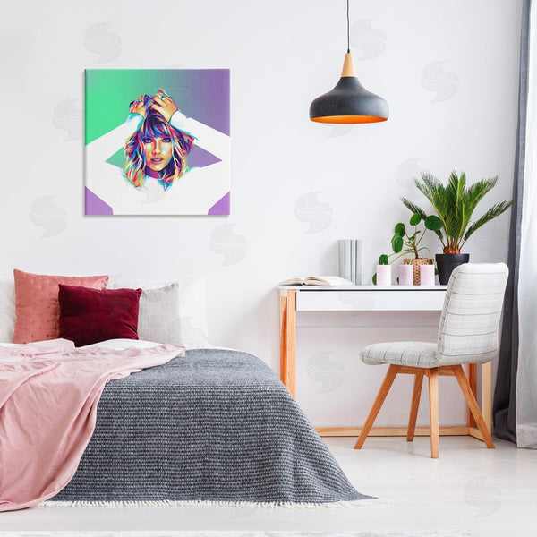 Stupell Industries Birch & Ink | Pop Musician Woman Wall Art