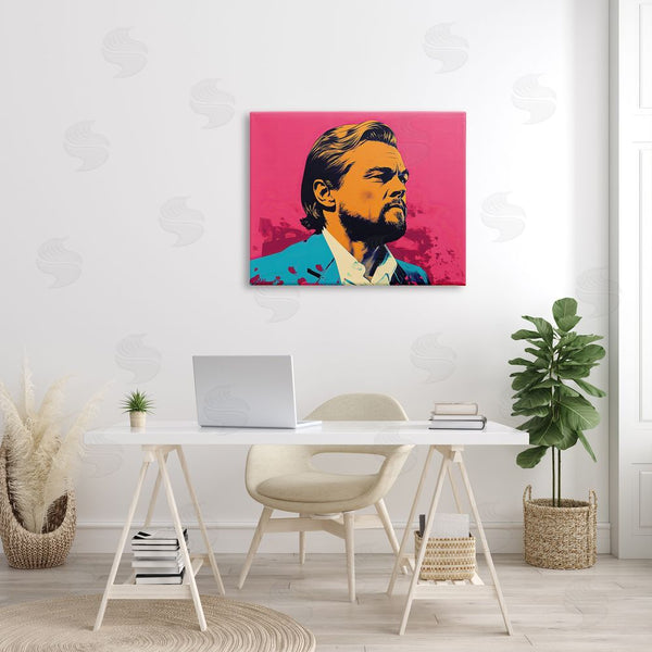 Stupell Industries Birch & Ink | Pop Style Leonardo DiCaprio Wall Art
