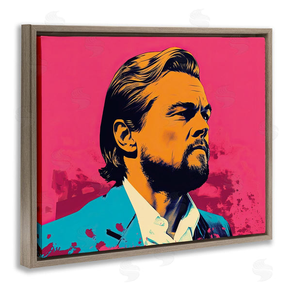 Stupell Industries Birch & Ink | Pop Style Leonardo DiCaprio Wall Art