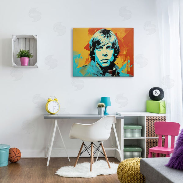 Stupell Industries Birch & Ink | Pop Style Luke Portrait Wall Art