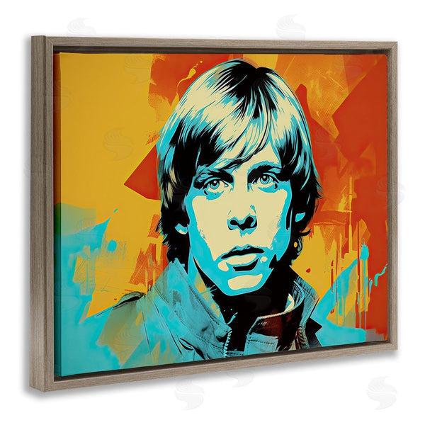 Stupell Industries Birch & Ink | Pop Style Luke Portrait Wall Art