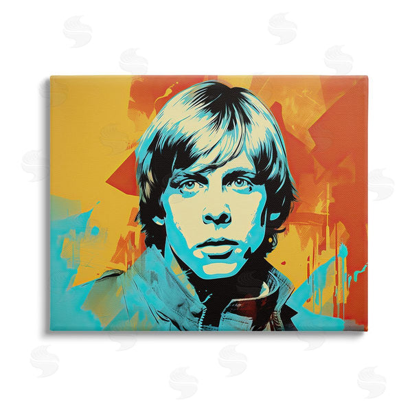 stupell industries Birch & Ink | Pop Style Luke Portrait Wall Art