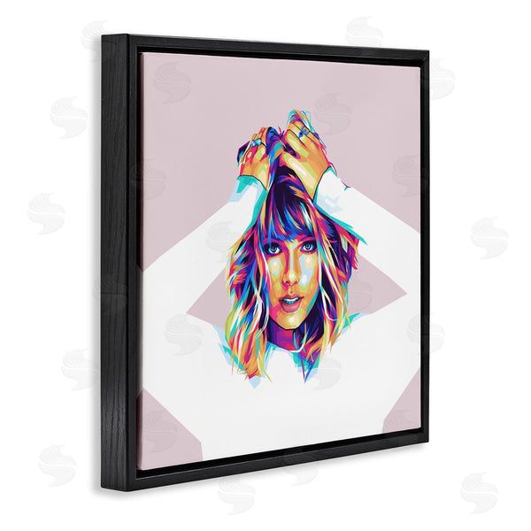 Stupell Industries Birch & Ink | Rainbow Haired Taylor Wall Art