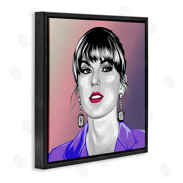 Stupell Industries Birch & Ink | Taylor Wearing Purple Wall Art