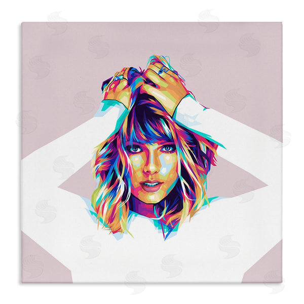 stupell industries Birch & Ink | Taylor with Bold Hues Wall Art