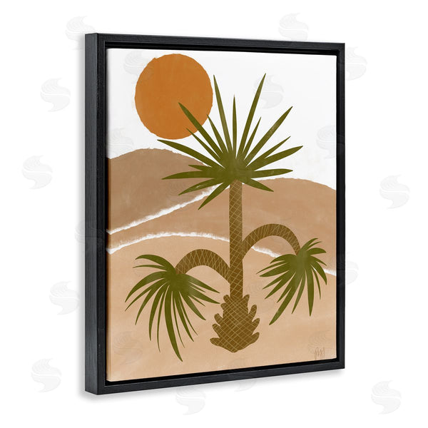 Stupell Industries Birch & Ink | Tropical Desert Palm Warm Bold Sunny Canyon Wall Art