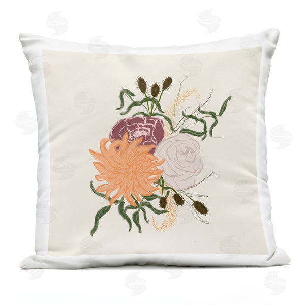 Stupell Industries Birgit Maria Kiennast | Blooming Flower Bulbs Printed Throw Pillow