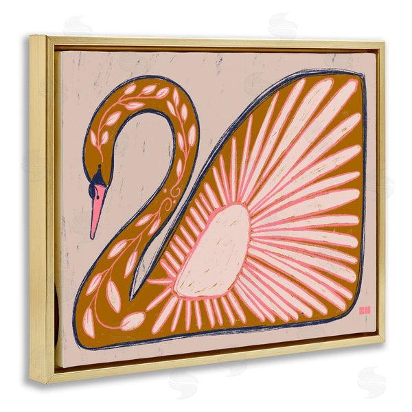 Stupell Industries Birgit Maria Kiennast | Boho Patterned Swan