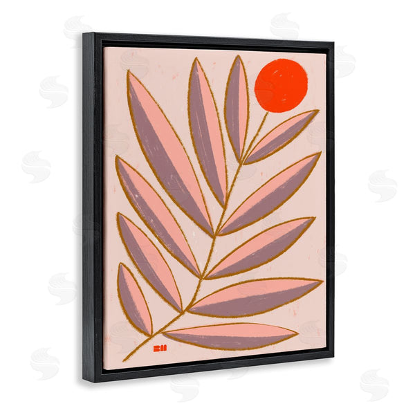 Stupell Industries Birgit Maria Kiennast | Boho Plant Leaves