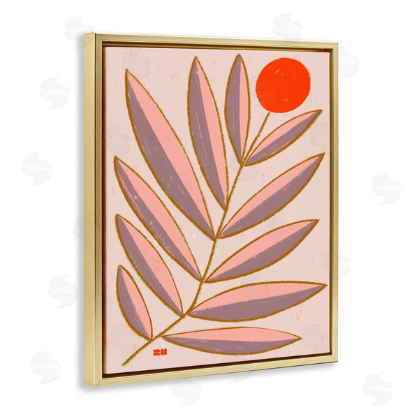 Stupell Industries Birgit Maria Kiennast | Boho Plant Leaves