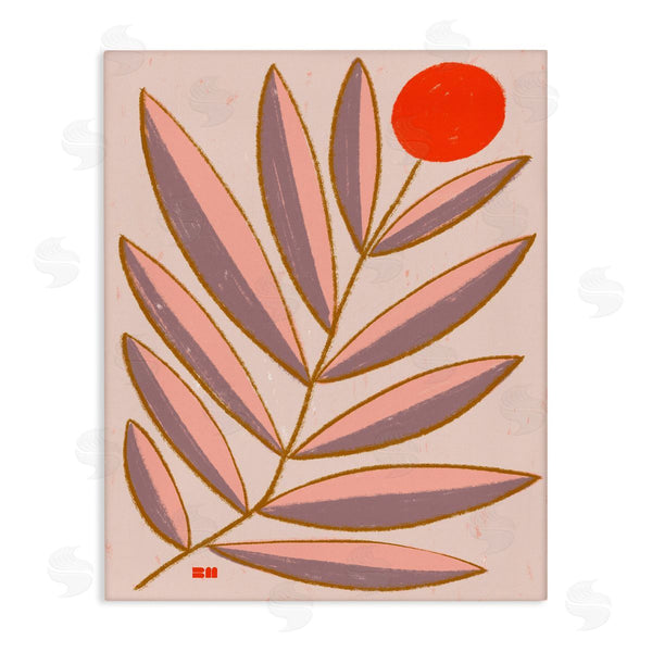 stupell industries Birgit Maria Kiennast | Boho Plant Leaves