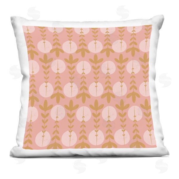 stupell industries Birgit Maria Kiennast | Botanical Leaf Pattern Printed Throw Pillow