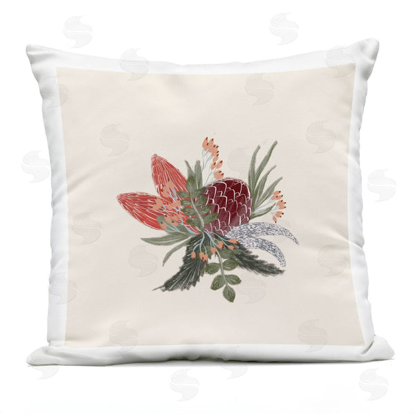 Stupell Industries Birgit Maria Kiennast | Casual Botanical Blooms Printed Throw Pillow
