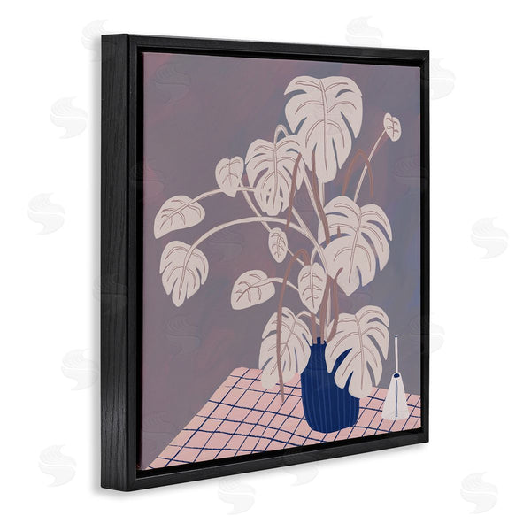 Stupell Industries Birgit Maria Kiennast | Casual Monstera Patterned Leaves Wall Art