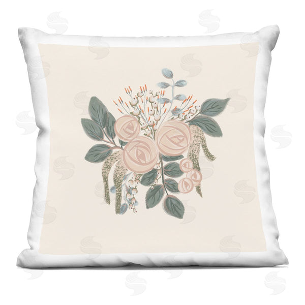 stupell industries Birgit Maria Kiennast | Delicate Rose Buds Printed Throw Pillow