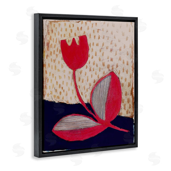 Stupell Industries Birgit Maria Kiennast | Red Boho Flower