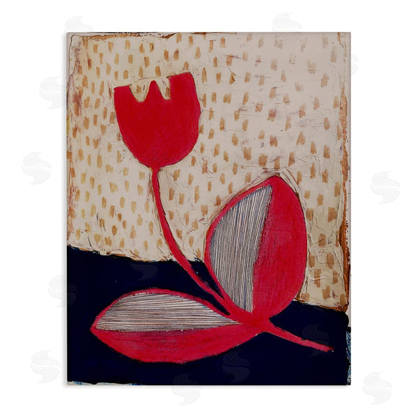 stupell industries Birgit Maria Kiennast | Red Boho Flower