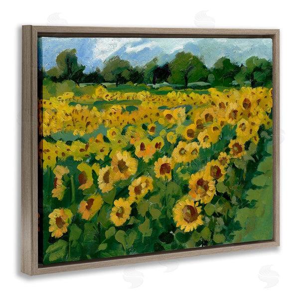 Stupell Industries Bley Hack | Sunflower Farm Painting Wall Art