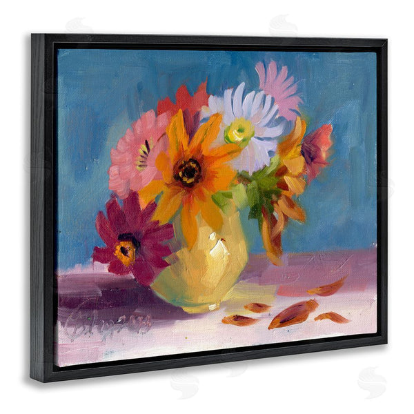 Stupell Industries Bley Hack | Vivid Mums Painting Wall Art