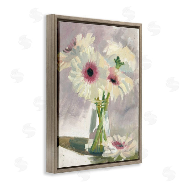 Stupell Industries Bley Hack | White Mums Painting Wall Art