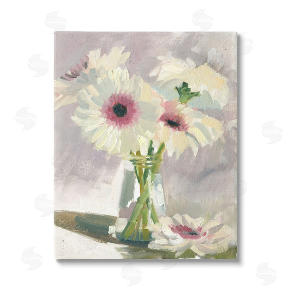 stupell industries Bley Hack | White Mums Painting Wall Art
