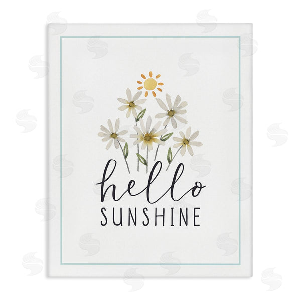 stupell industries Blue Chair Blessing | Hello Sunshine with Daisies