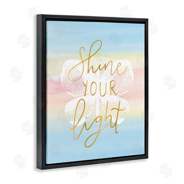 Stupell Industries Blue Chair Blessing | Shine Your Light