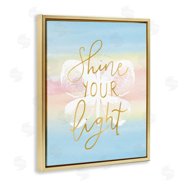 Stupell Industries Blue Chair Blessing | Shine Your Light