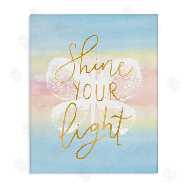 stupell industries Blue Chair Blessing | Shine Your Light