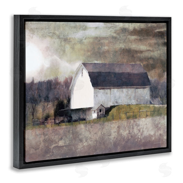 Stupell Industries Bluebird Barn | Stormy Sky Country Farm Barn