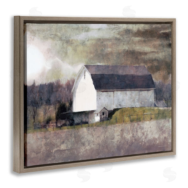 Stupell Industries Bluebird Barn | Stormy Sky Country Farm Barn