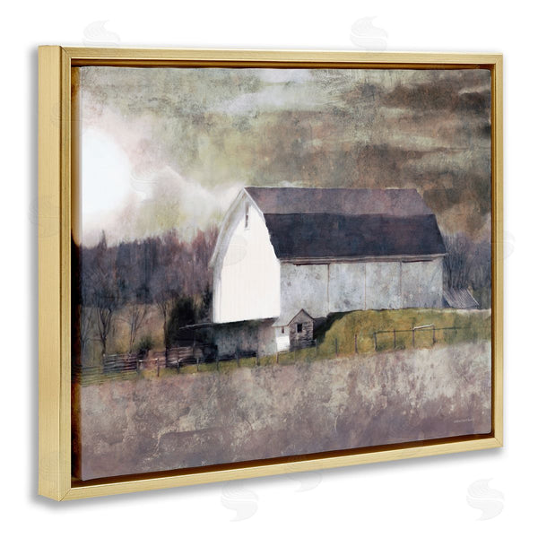 Stupell Industries Bluebird Barn | Stormy Sky Country Farm Barn