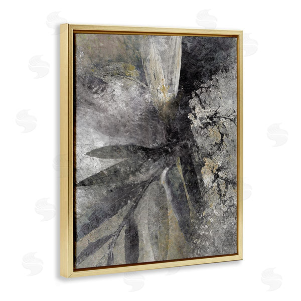 Stupell Industries BlursByAI | Grey Abstract Botanical Wall Art
