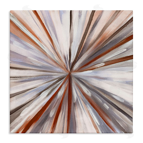 stupell industries Boho Studio | Warm Abstracted Spinning Lines