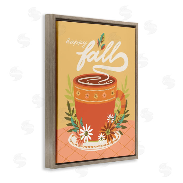 Stupell Industries Brandi Powell | Autumnal Mug & Flowers
