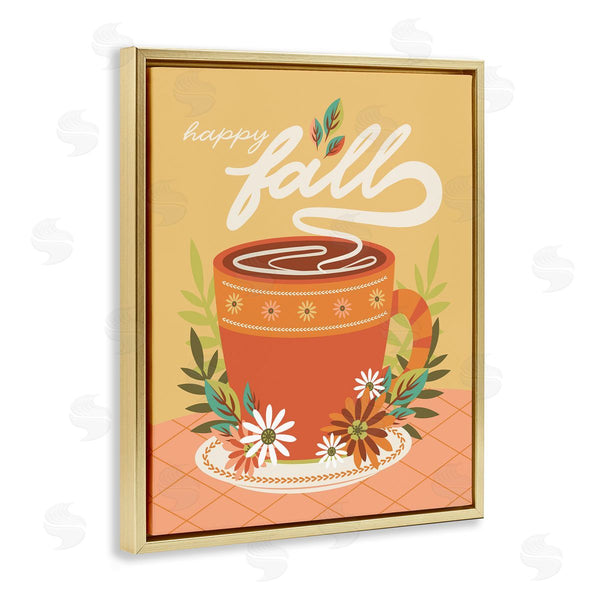 Stupell Industries Brandi Powell | Autumnal Mug & Flowers