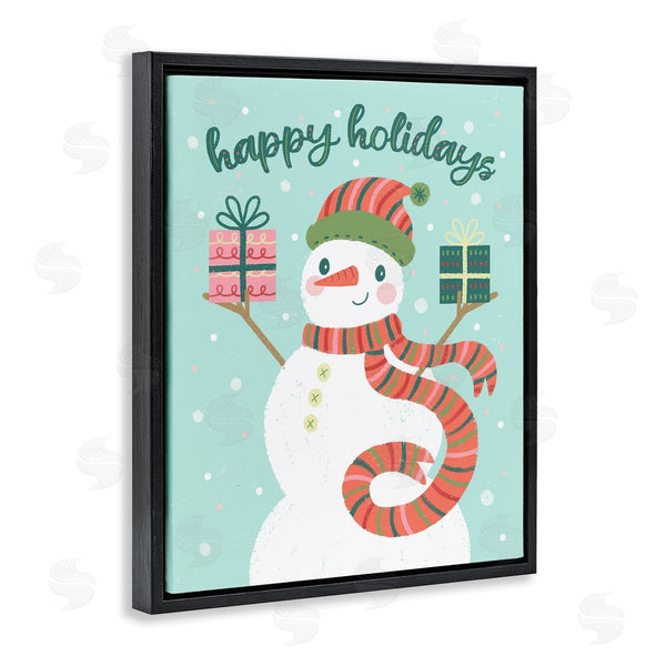Stupell Industries Brandi Powell | Happy Holidays Snowman