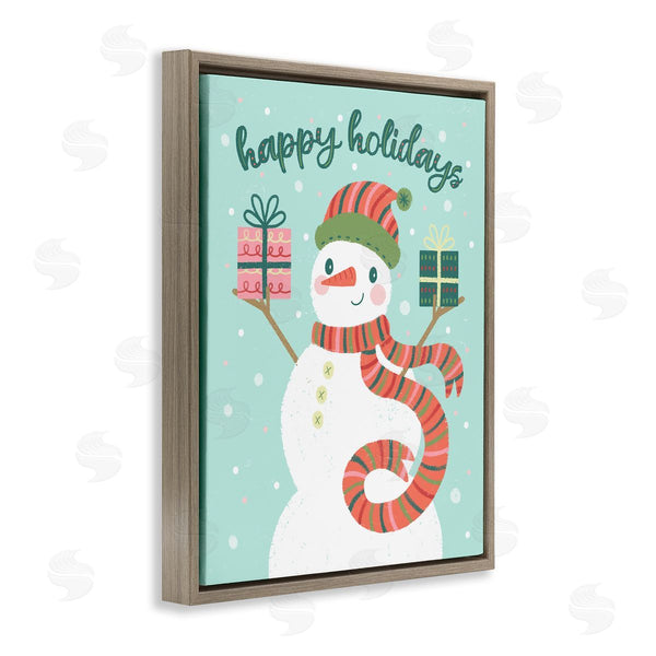 Stupell Industries Brandi Powell | Happy Holidays Snowman