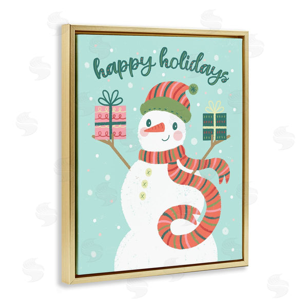 Stupell Industries Brandi Powell | Happy Holidays Snowman
