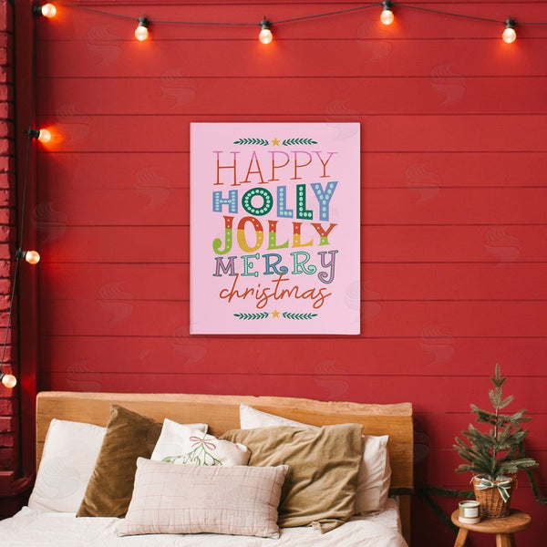 Stupell Industries Brandi Powell | Happy Holly Jolly Xmas