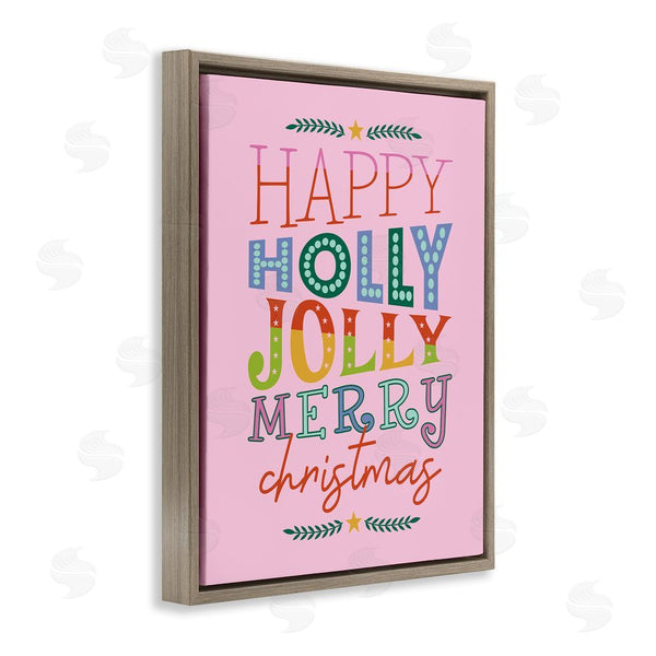 Stupell Industries Brandi Powell | Happy Holly Jolly Xmas