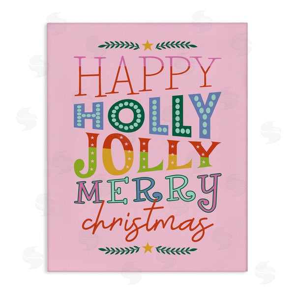 stupell industries Brandi Powell | Happy Holly Jolly Xmas