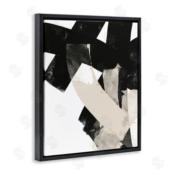 Stupell Industries Brandon Wong | Curved Layered Stripes Abstract Layered Brush Strokes Wall Art