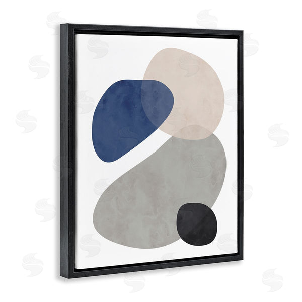 Stupell Industries Brandon Wong | Layered Minimal Oblong Forms Wall Art