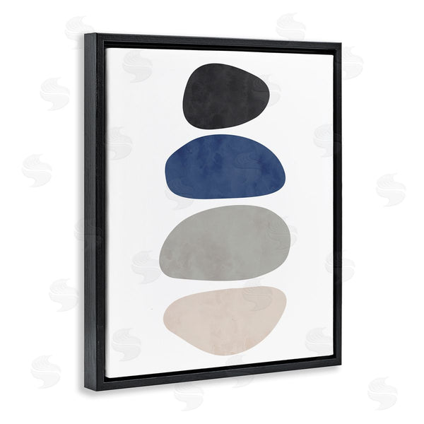 Stupell Industries Brandon Wong | Minimal Stacked Round Shapes Wall Art