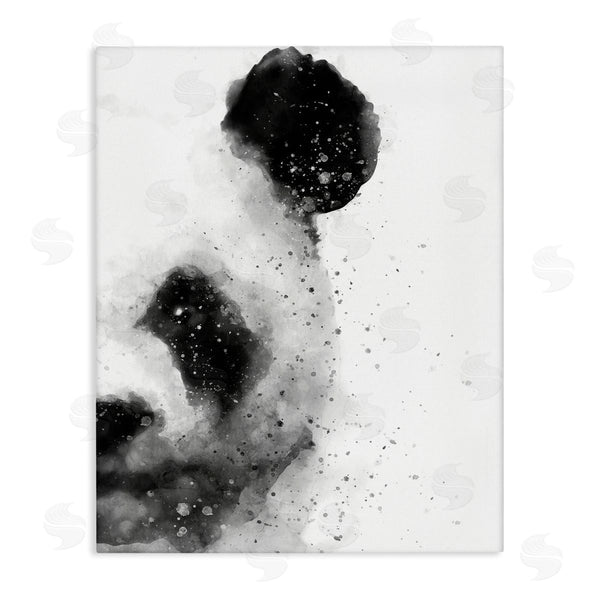 stupell industries Brandon Wong | Panda Portrait Paint Splatter