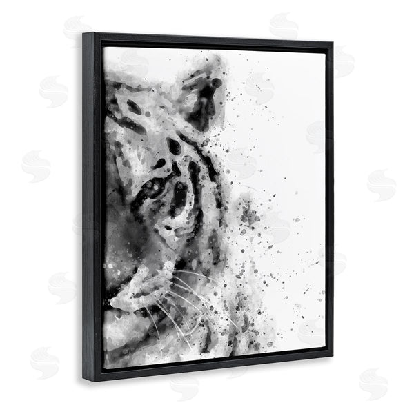 Stupell Industries Brandon Wong | Tiger Portrait Paint Splatter